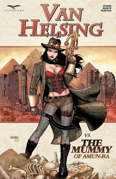 Patrick Shand - Van Helsing vs The Mummy of Amun - Ra, Häftad