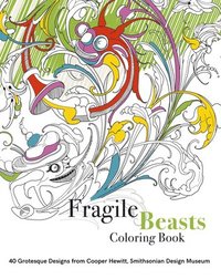 bokomslag Fragile Beasts Coloring Book