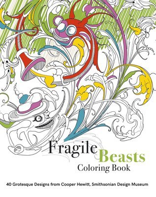 bokomslag Fragile Beasts Coloring Book