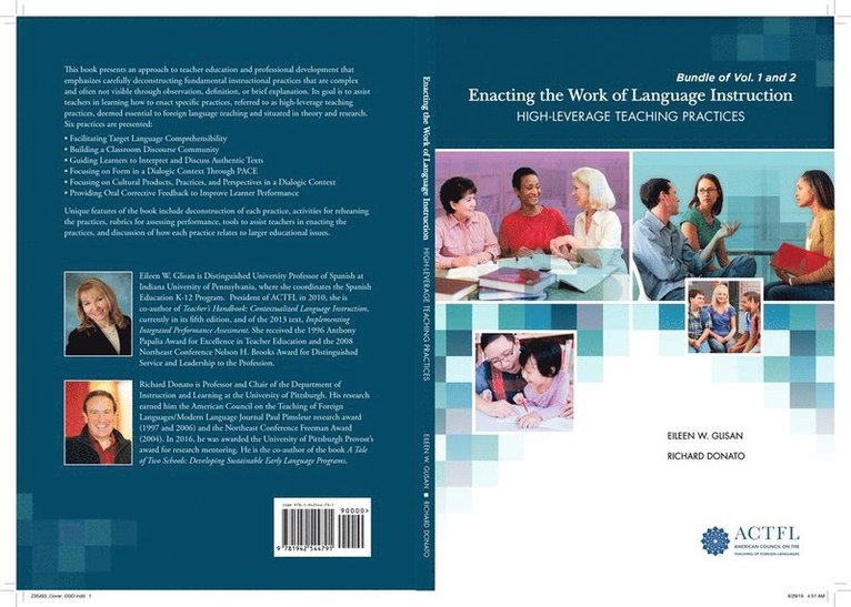 Eileen Glisan - Enacting the Work of Language Instruction Bundle (Vol 1, Vol 2), Häftad