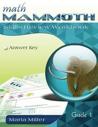 bokomslag Math Mammoth Grade 1 Skills Review Workbook Answer Key