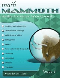 bokomslag Math Mammoth Grade 3 Skills Review Workbook