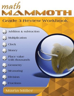bokomslag Math Mammoth Grade 3 Review Workbook