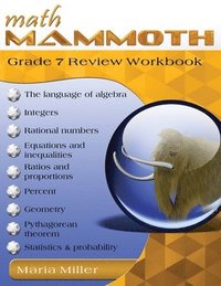 bokomslag Math Mammoth Grade 7 Review Workbook