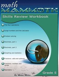 bokomslag Math Mammoth Grade 5 Skills Review Workbook