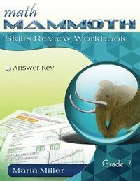 bokomslag Math Mammoth Grade 7 Skills Review Workbook Answer Key
