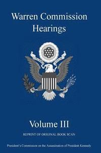 bokomslag Warren Commission Hearings