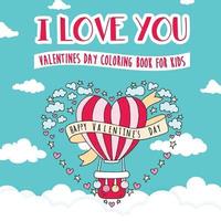 bokomslag I Love You - Valentines Day Coloring Book for Kids