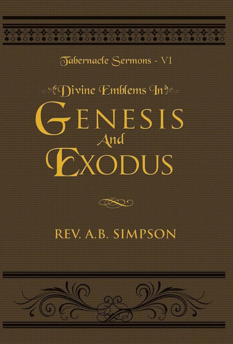 Divine Emblems in Genesis And Exodus 1