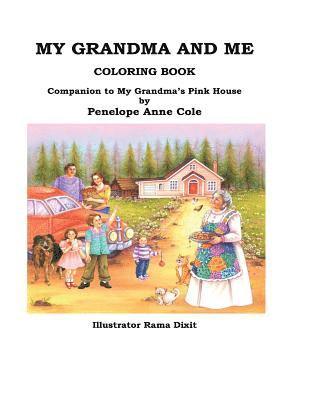 bokomslag My Grandma and Me Coloring Book