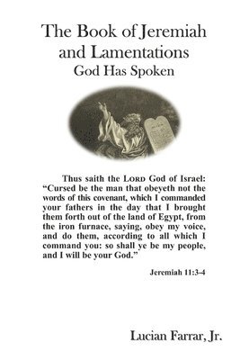 Book of Jeremiah and Lamentations