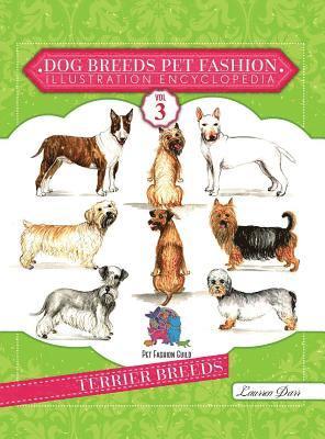 bokomslag Dog Breeds Pet Fashion Illustration Encyclopedia