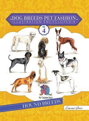 bokomslag Dog Breeds Pet Fashion Illustration Encyclopedia