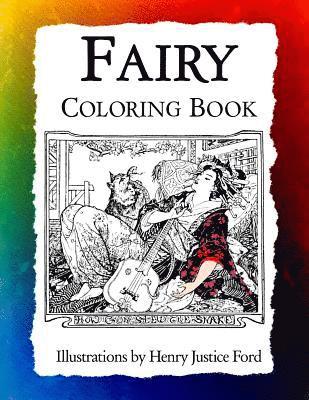 Frankie Bow - Fairy Coloring Book: Art Nouveau Illustrations by Henry Justice Ford, Häftad
