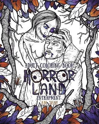 bokomslag Adult Coloring Book Horror Land