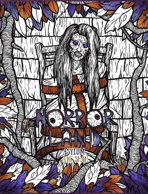 Adult Coloring Book Horror Land 1