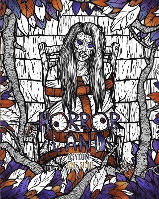 Adult Coloring Book Horror Land 1