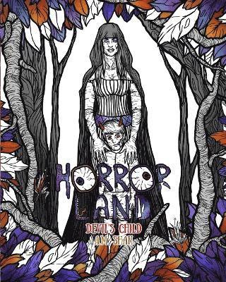 Adult Coloring Book Horror Land 1