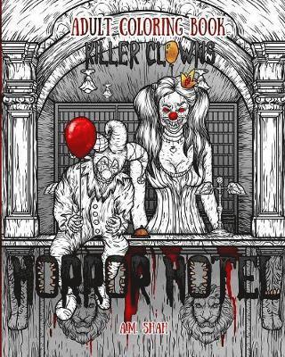 Adult Coloring Book Horror Hotel 1