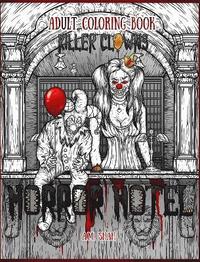 bokomslag Adult Coloring Book Horror Hotel