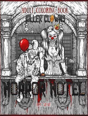 Adult Coloring Book Horror Hotel 1