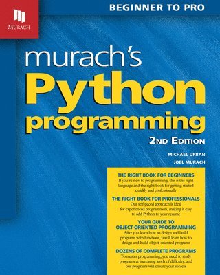 Murach's Python Programming (2nd Edition) 1