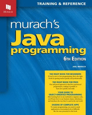 bokomslag Murach's Java Programming (6th Edition)