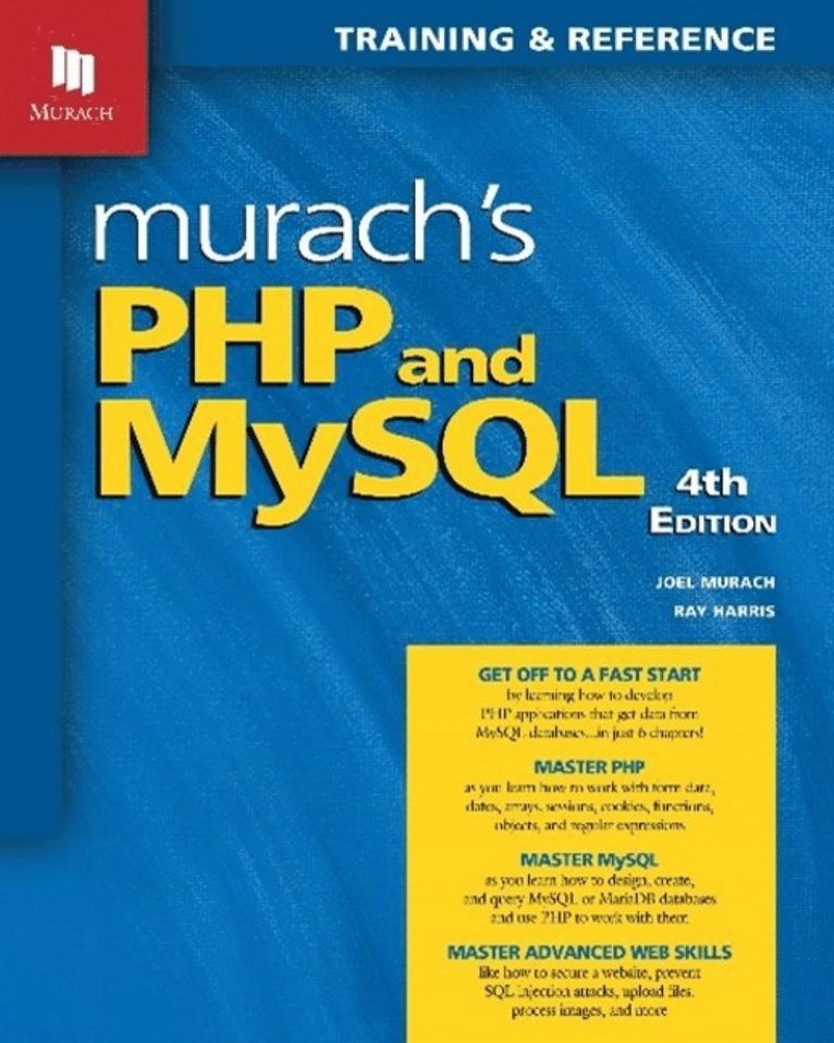 Joel Murach, Ray Harris - Murach's PHP and MySQL (4th Edition), Häftad