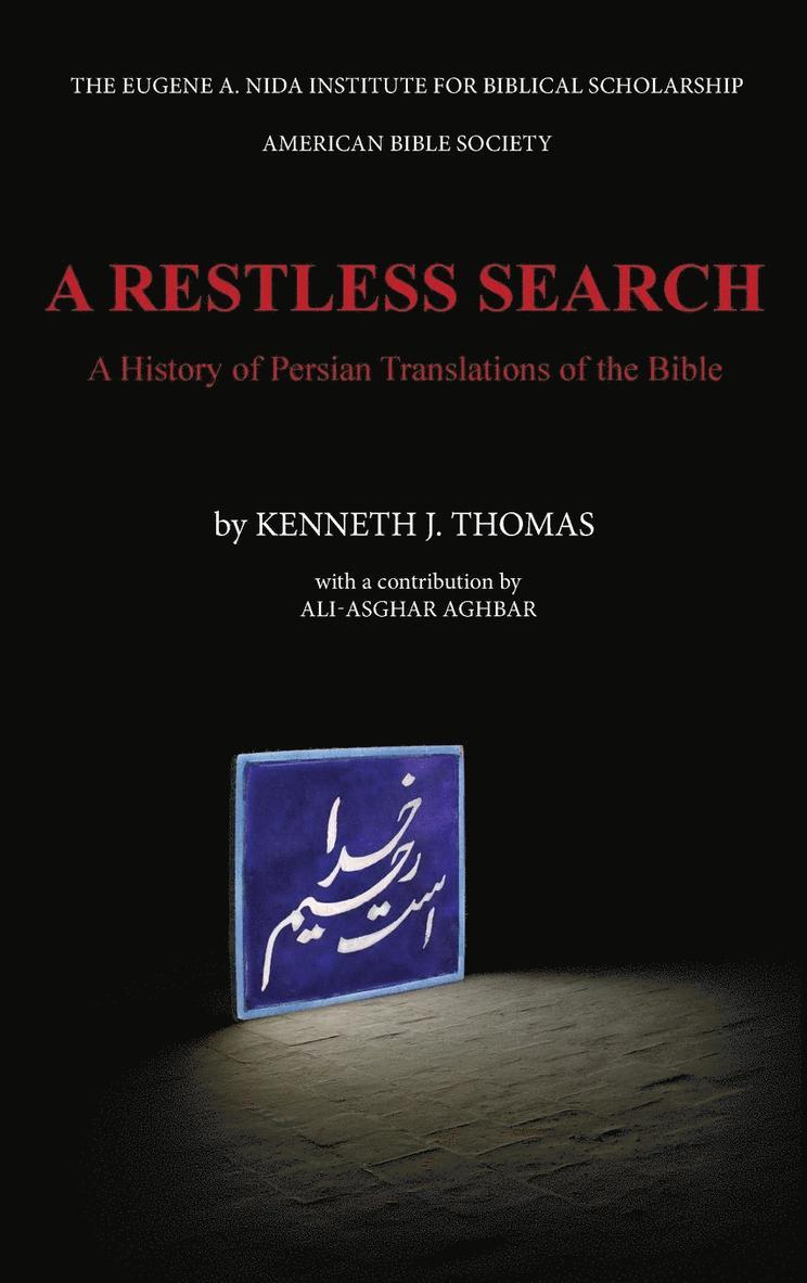 Kenneth J Thomas, Kenneth J. Thomas - Restless Search, Inbunden