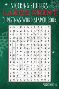 bokomslag Stocking Stuffers Large Print Christmas Word Search Puzzle Book