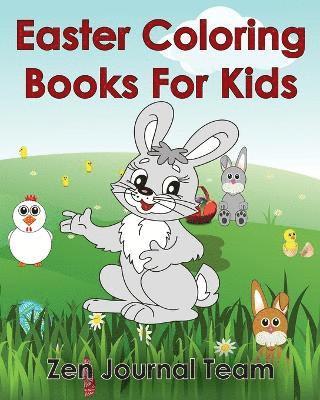 bokomslag Easter Coloring Books For Kids