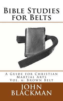 Bible Studies for Belts: A Guide for Christian Martial Arts Vol. 6: Brown Belt 1