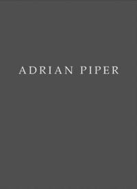 bokomslag Adrian Piper