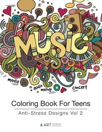 bokomslag Coloring Book For Teens