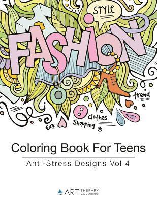 bokomslag Coloring Book For Teens