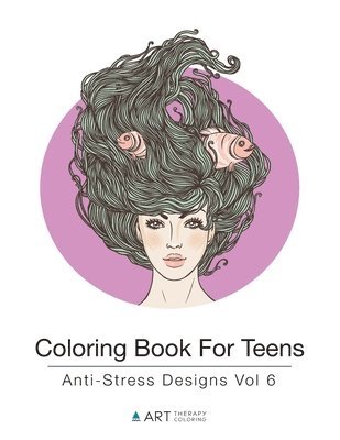 bokomslag Coloring Book For Teens