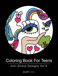 bokomslag Coloring Book For Teens