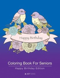 bokomslag Coloring Book For Seniors