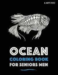 bokomslag Ocean Coloring Book For Seniors Men