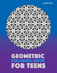 bokomslag Geometric Coloring Book For Teens