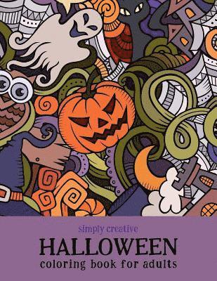 Simply Creative Halloween Coloring Book for Adults 1