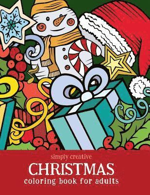 bokomslag Simply Creative Christmas Coloring Book for Adults