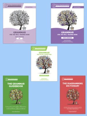 Grammar for the Well-Trained Mind Purple Revised Full Course Bundle 1