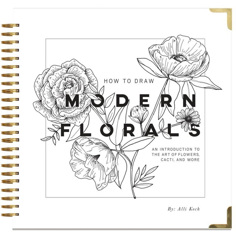 How To Draw Modern Florals 1