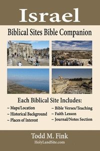 bokomslag Israel Biblical Sites Bible Companion