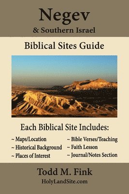 bokomslag Negev & Southern Israel Biblical Sites Guide