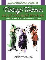 bokomslag Vintage Women: Adult Coloring Book #3: Vintage Fashion from the Early 1920s