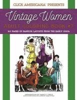 bokomslag Vintage Women: Adult Coloring Book #7: Vintage Fashion Layouts from the Early 1920s