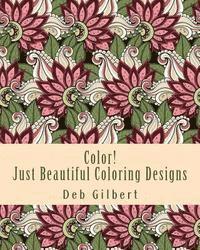 bokomslag Color! Just Beautiful Coloring Designs
