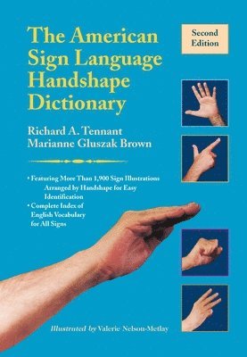 Richard A. Tennant, Marianne Glusza Brown, Valerie Nelson-metlay, Marianne Gluszak Brown - American Sign Language Handshape Dictionary, Häftad